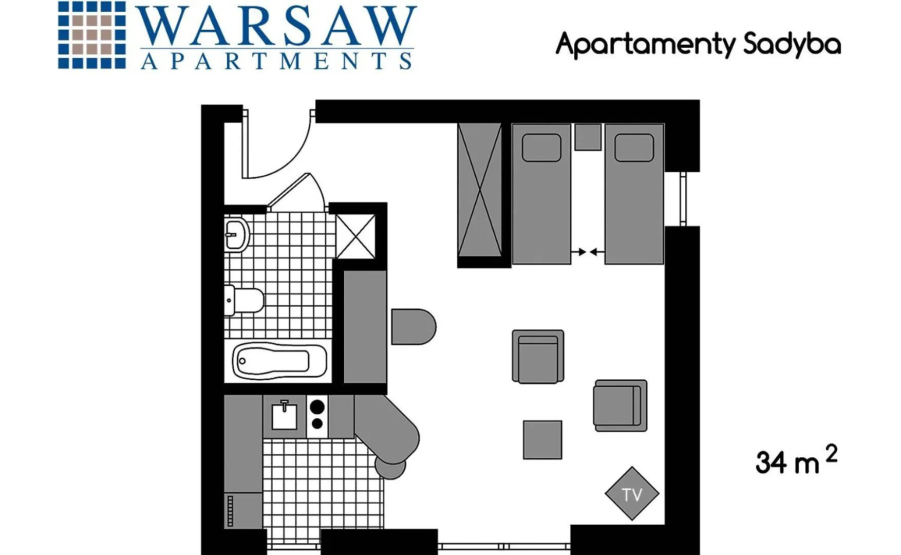 Warsaw Apartments - Apartamenty Sadyba Polsko